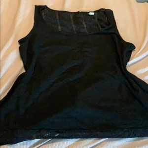 Torrid tank top w/ sheer button-up back